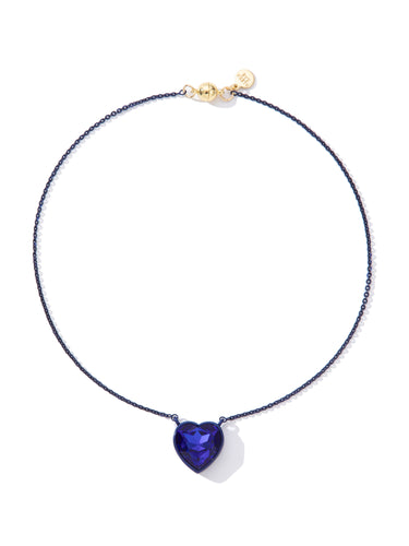 Forever Love Necklace - Metallic Midnight