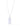 Frostline Necklace - Liquid Metallic Pearl White