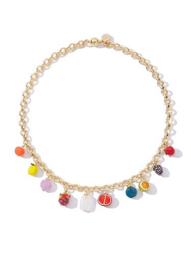 Fruit Crush Necklace - Gold