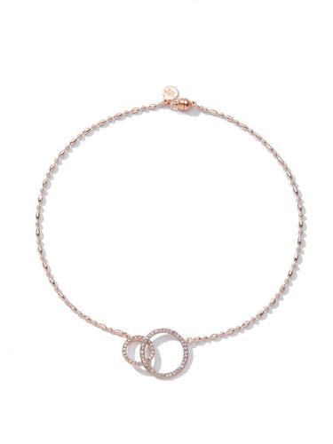 Forever Linked Necklace - Rose Gold