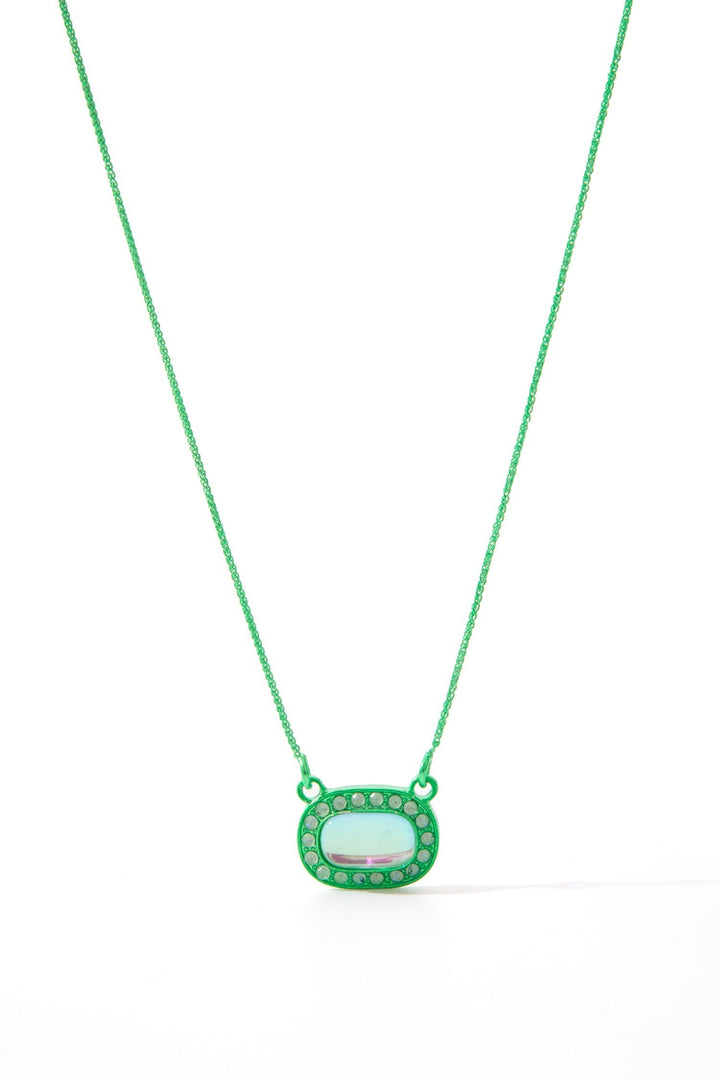 Girls Night Out Necklace - Neon Lime