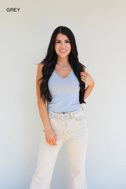 Reversible Like A Glove Crop Tank - 21 Colors!