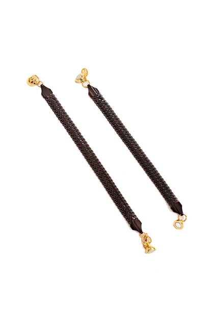 Casino Royale Bracelet - Liquid Metallic Cappuccino