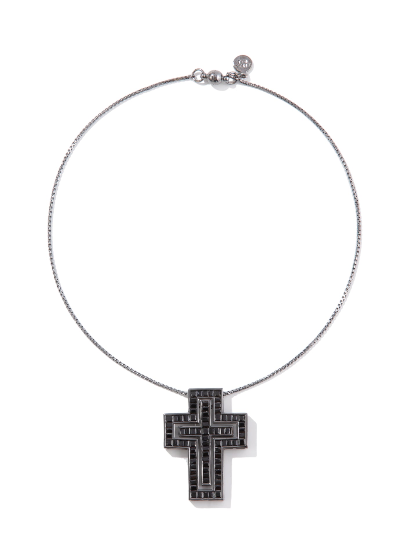 Gabrielle Necklace - Gunmetal Black