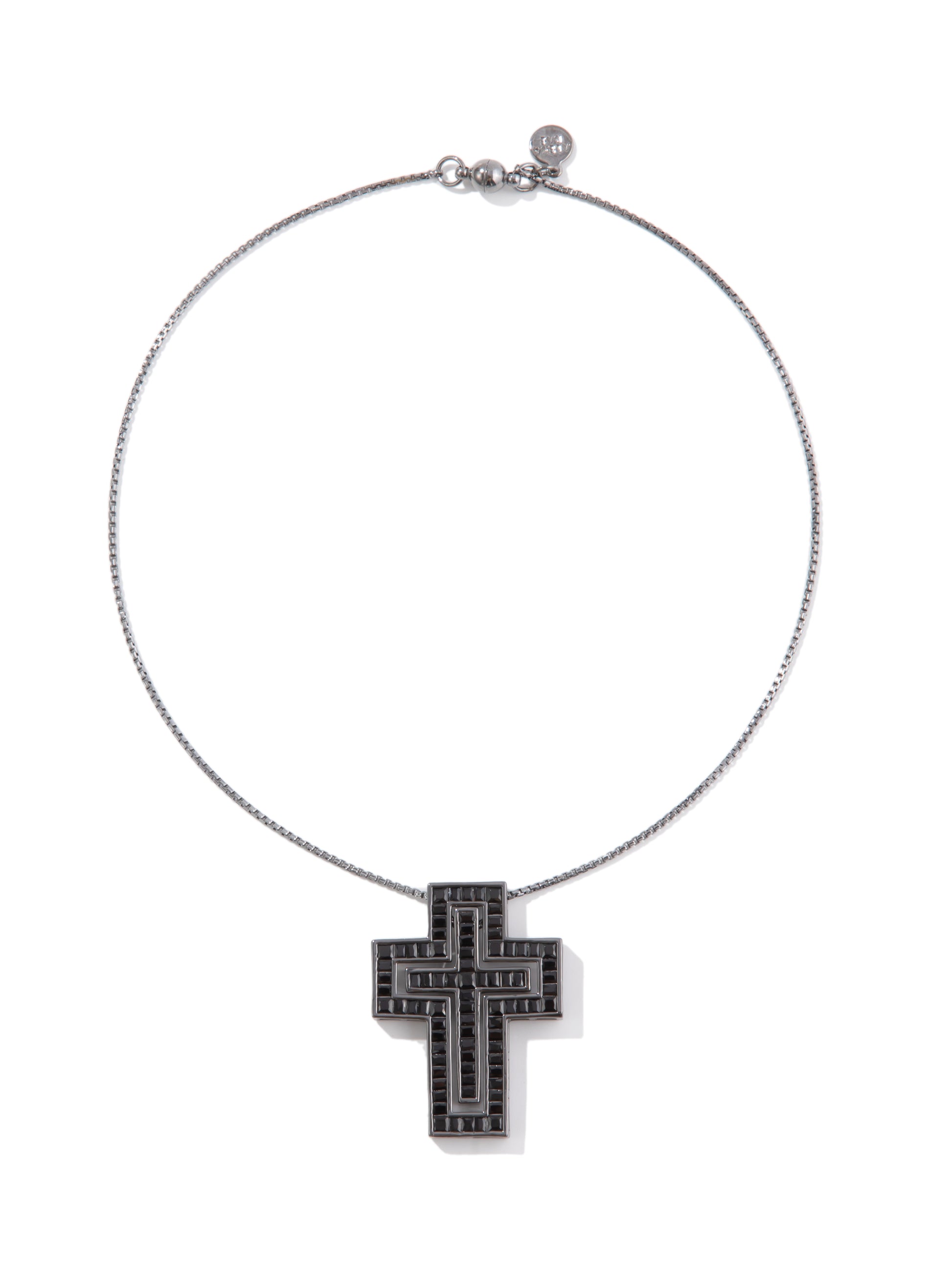 Gabrielle Necklace - Gunmetal Black