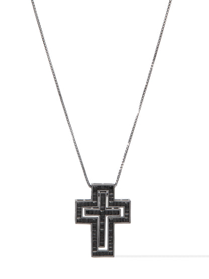 Gabrielle Necklace - Gunmetal Black