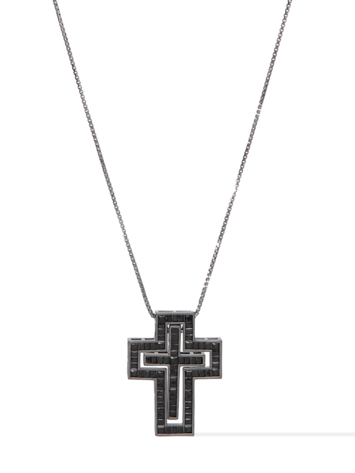 Gabrielle Necklace - Gunmetal Black
