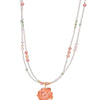 Enchanted Rose Necklace - Vintage Rose