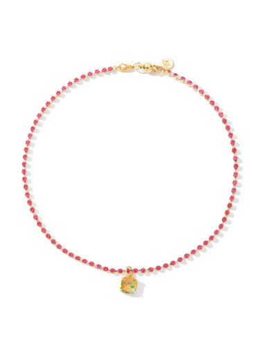 Garden Jewel Necklace - Gold Spring Bloom
