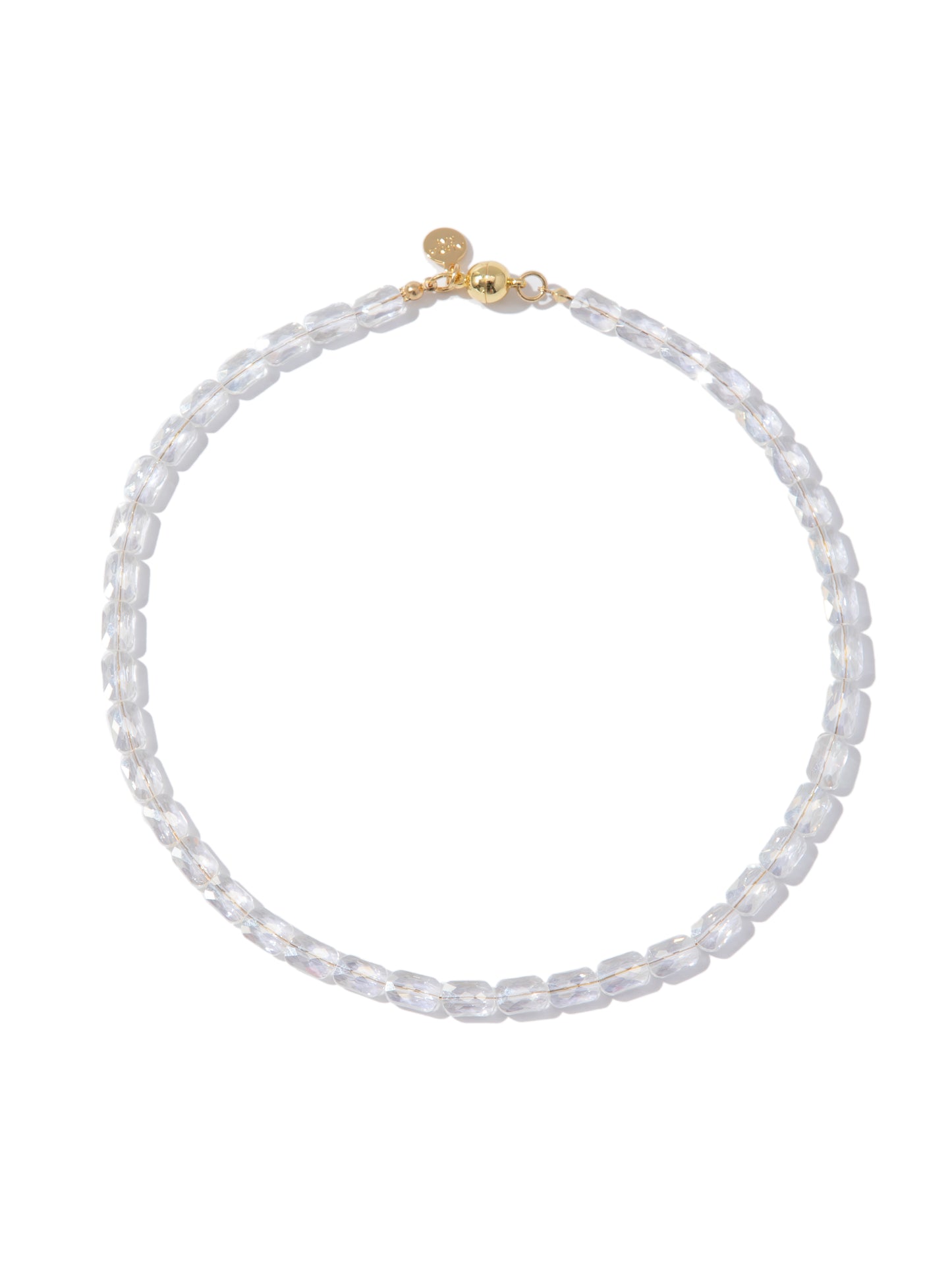 Gemma Necklace - Snow Glow