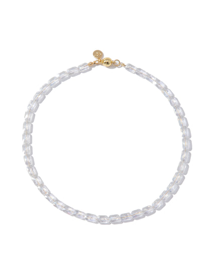 Gemma Necklace - Snow Glow
