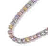 Geneva Necklace - Linen Pastel Dream