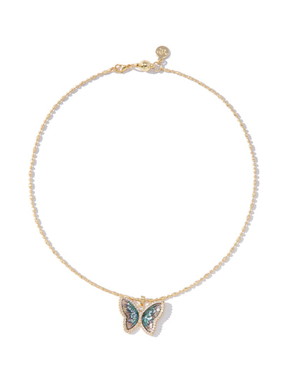 Gentle Wings Necklace - Dusk