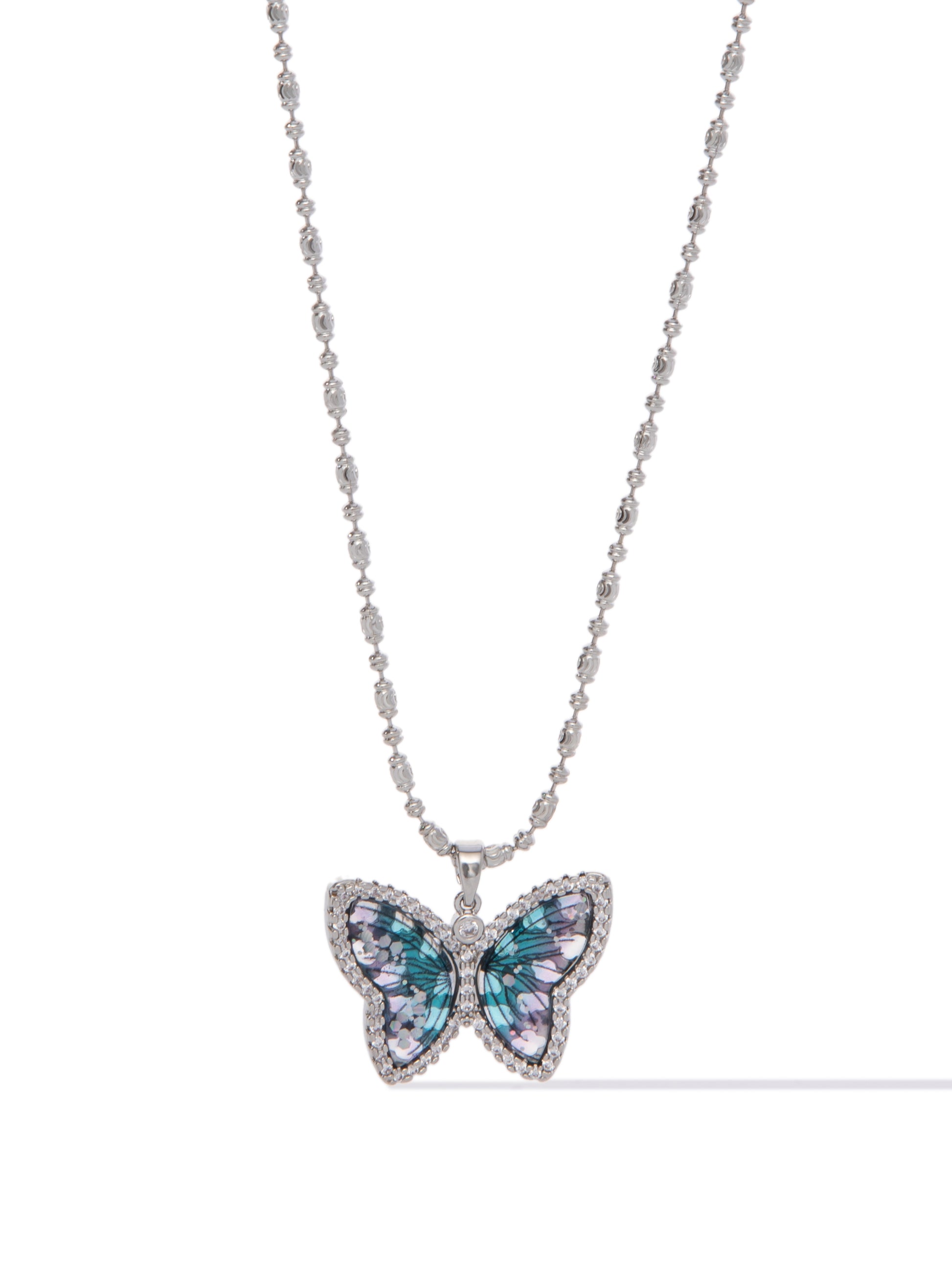 Gentle Wings Necklace - Dusk