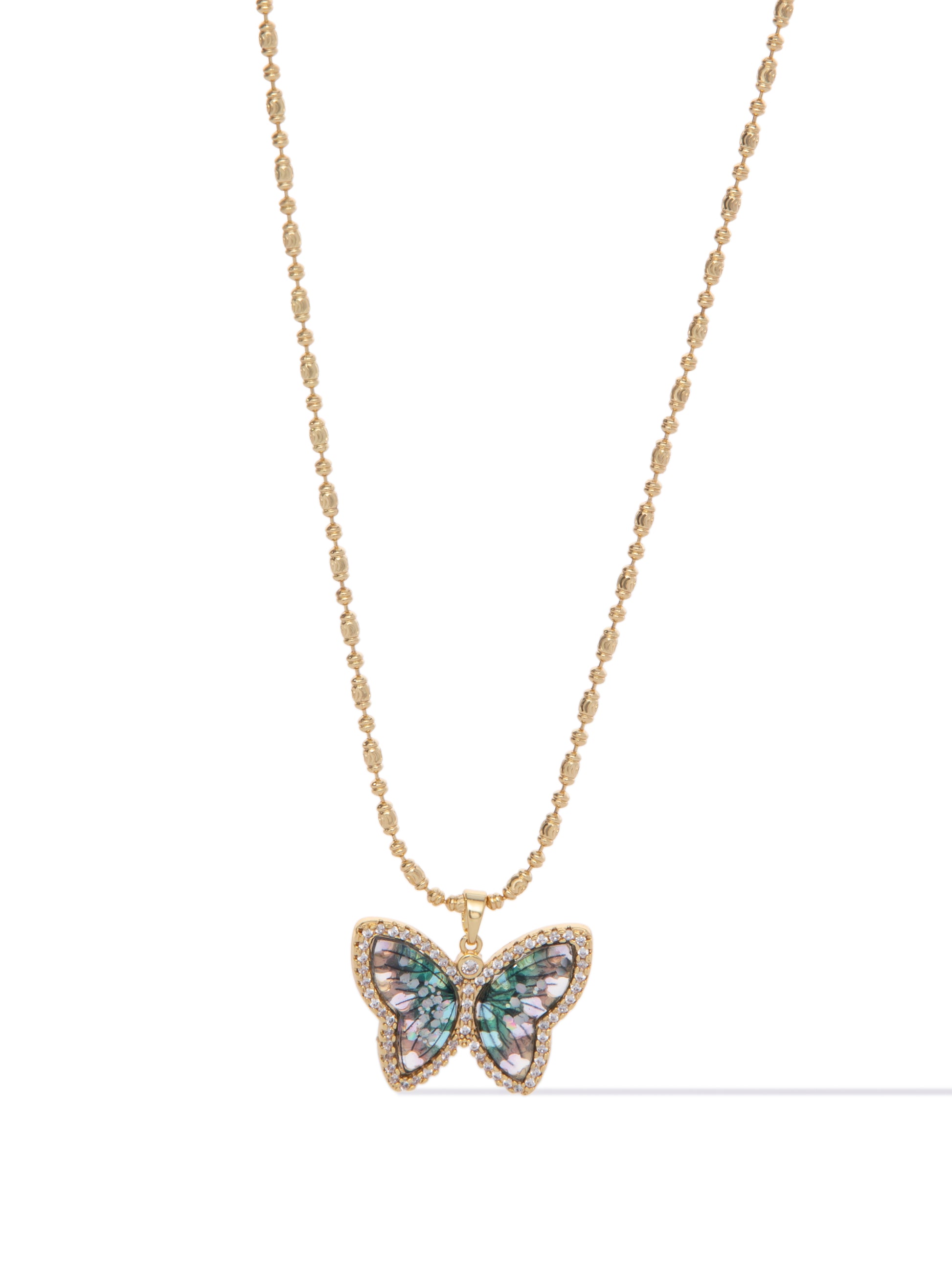 Gentle Wings Necklace - Dusk