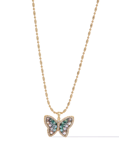 Gentle Wings Necklace - Dusk