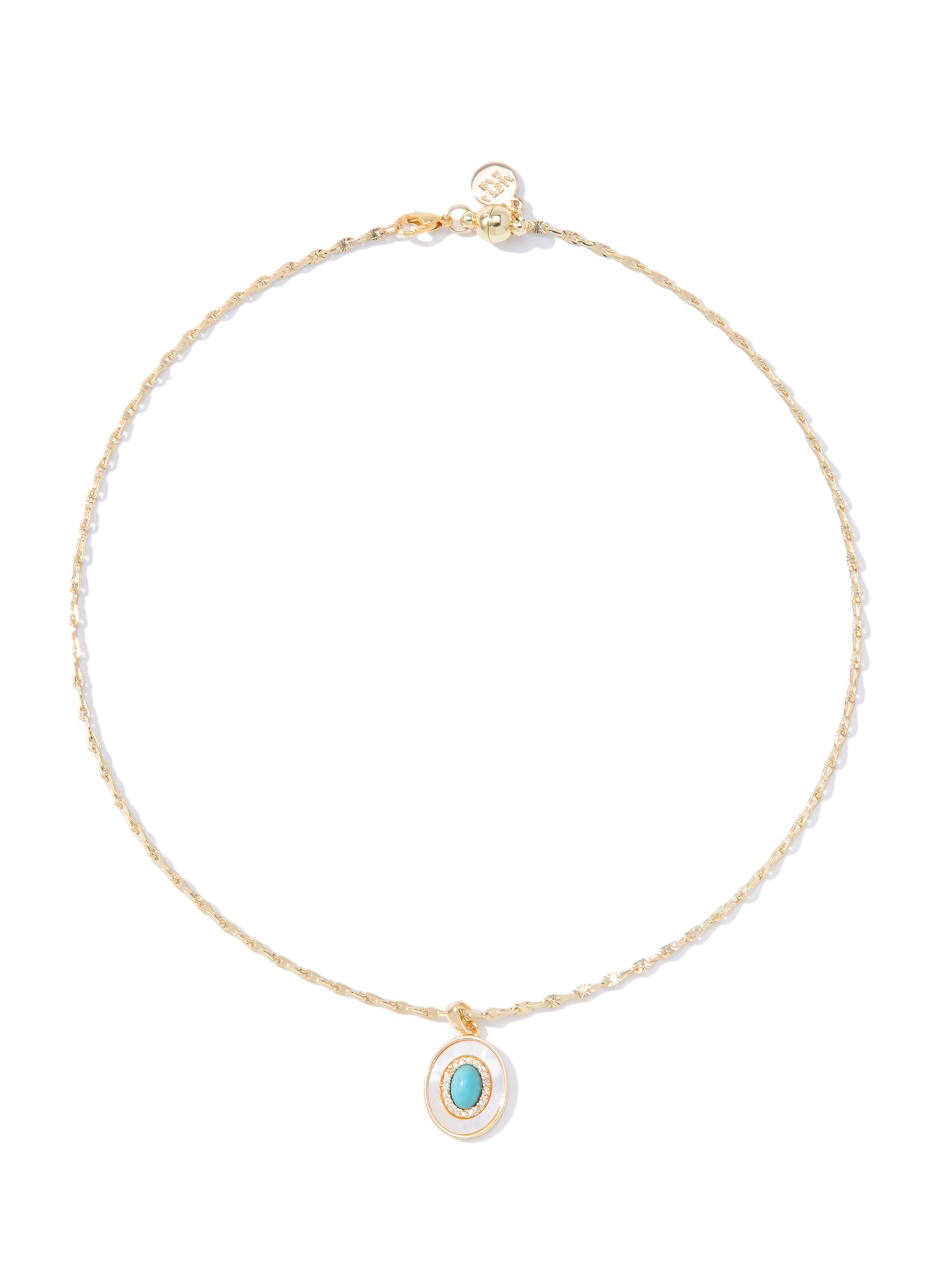 Glowing Dreamstone Necklace - Turquoise