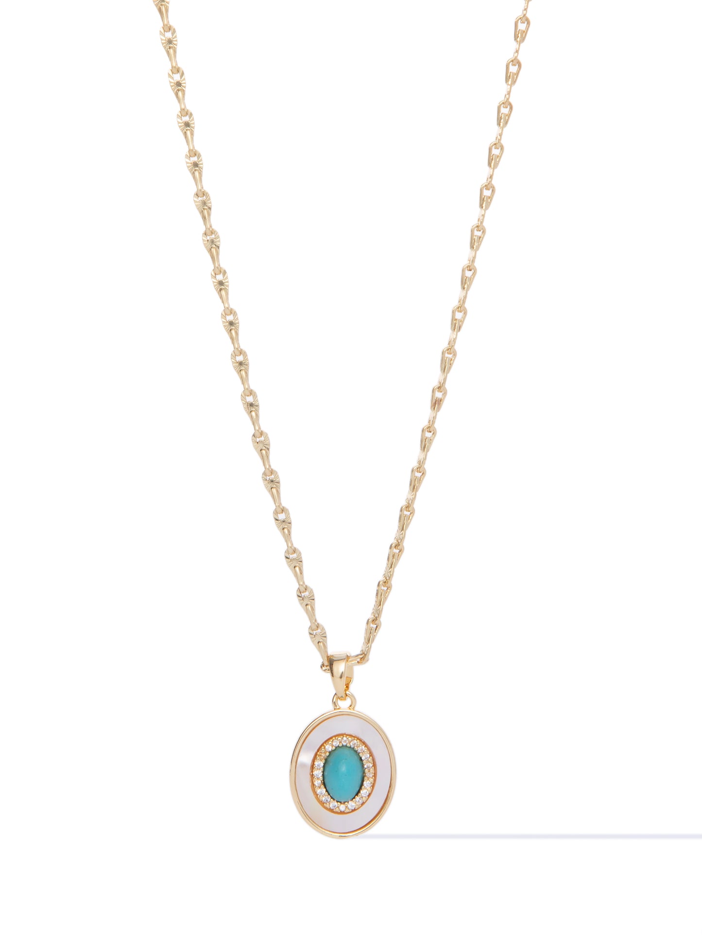 Glowing Dreamstone Necklace - Turquoise