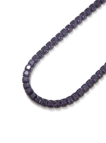 Walk This Way Necklace - Liquid Metallic Royal Crown