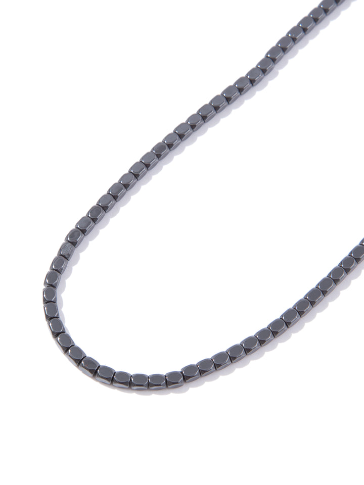 Graphite Gleam Necklace - Gunmetal