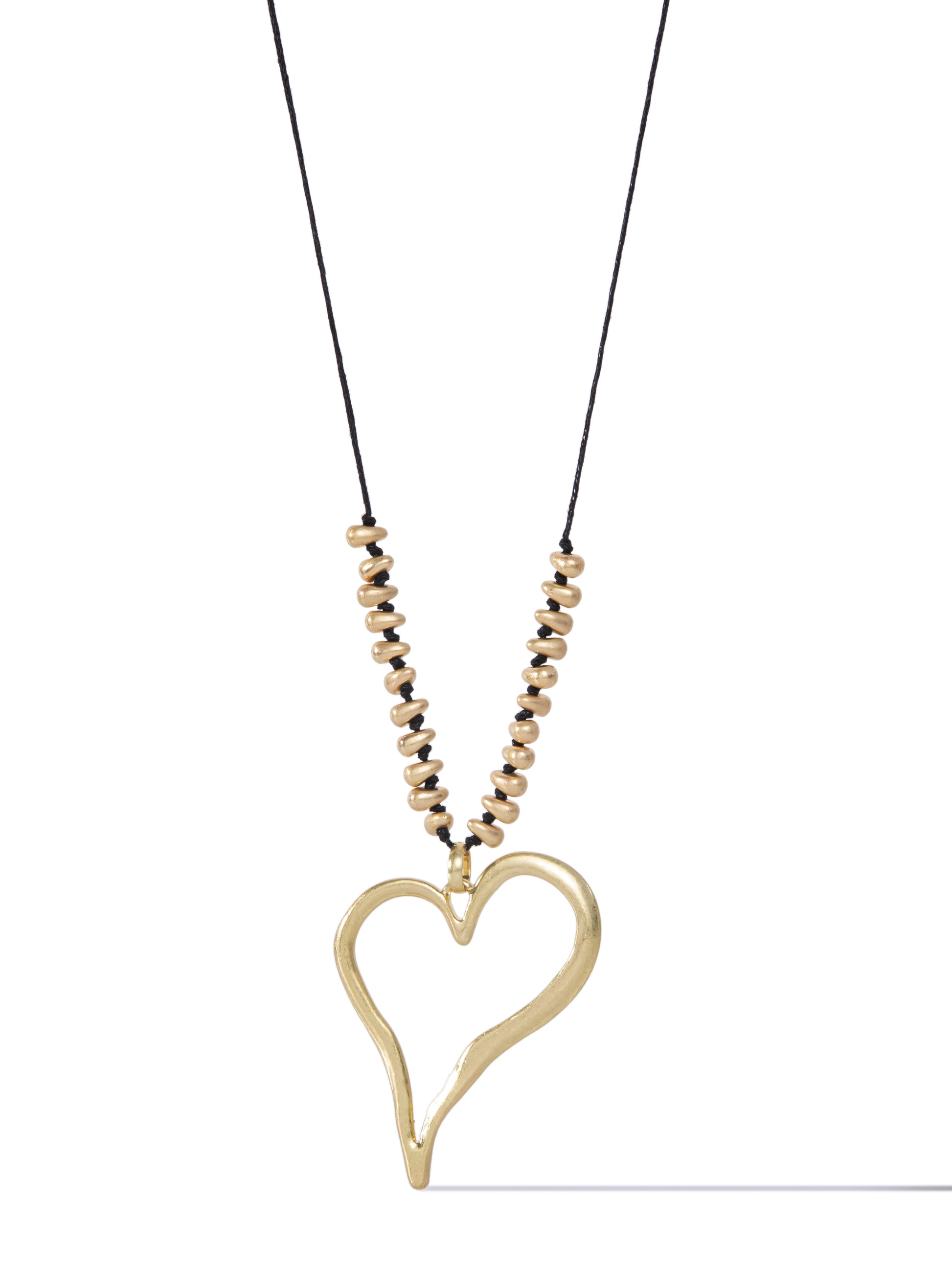 Gypsy Muse Necklace - Black Gold