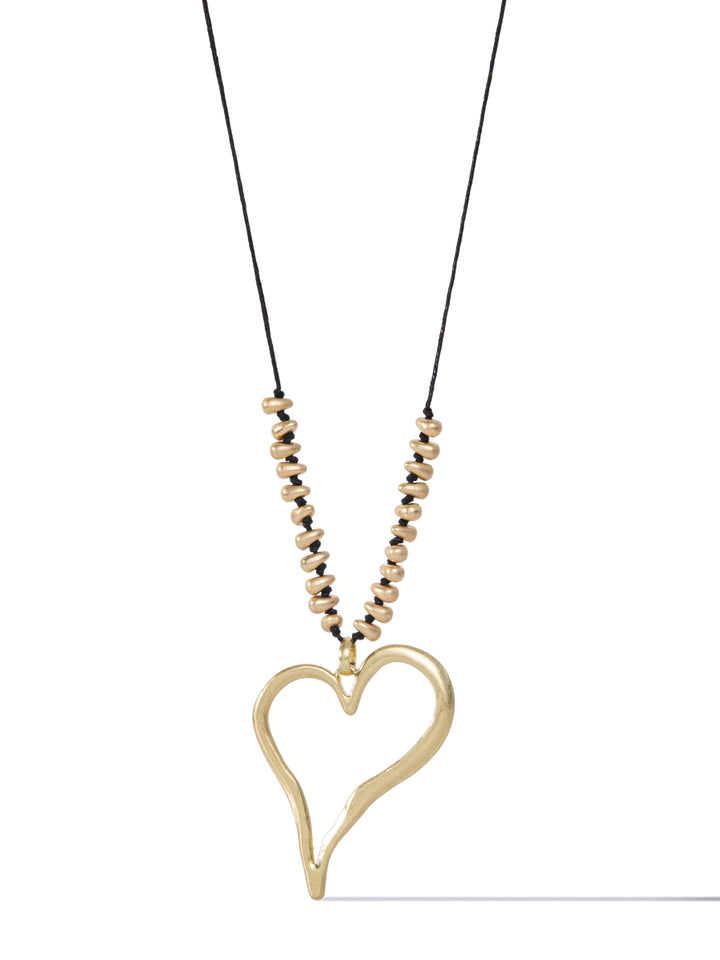 Gypsy Muse Necklace - Black Gold