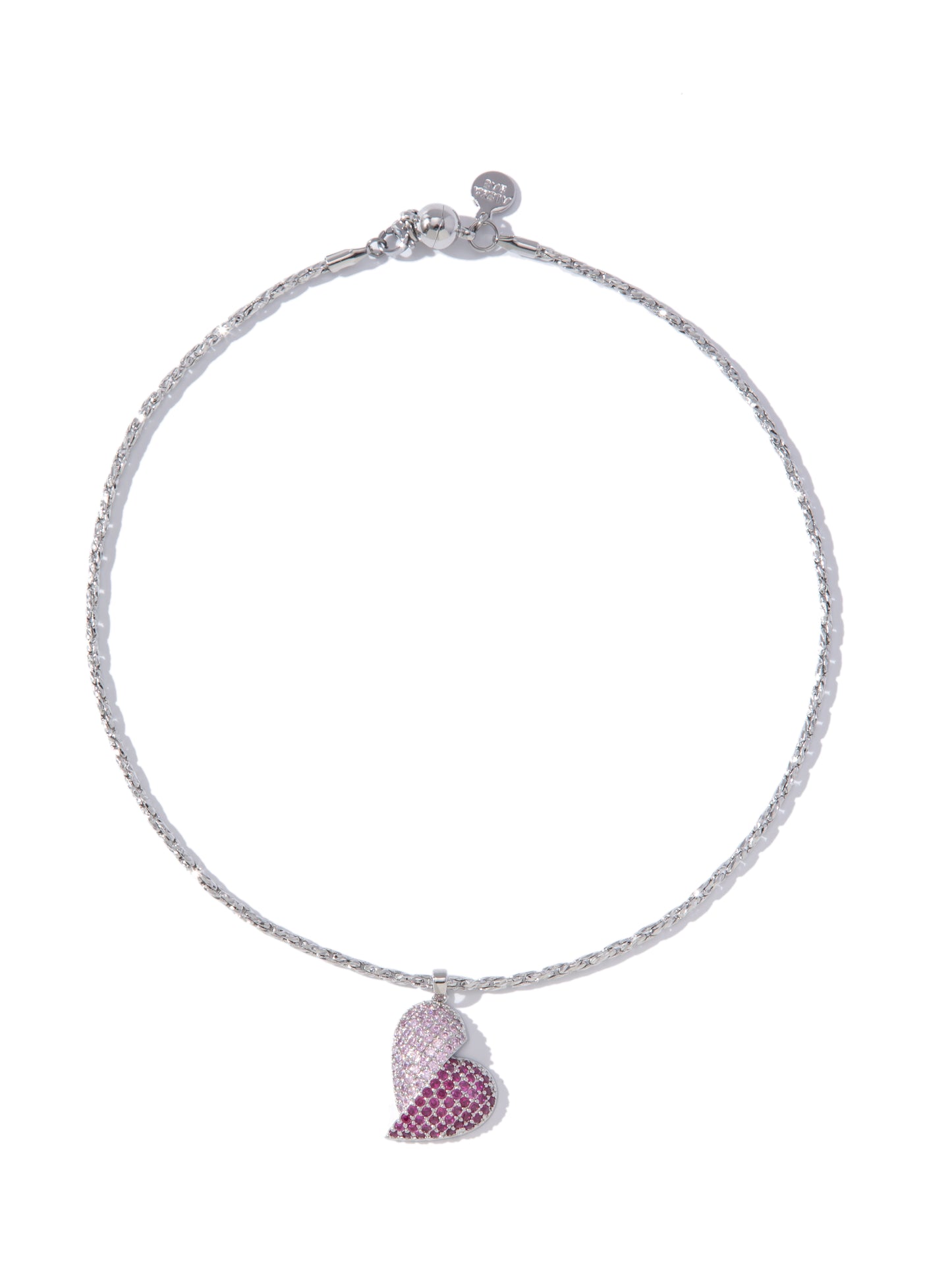 Half Of Me Necklace - Pink