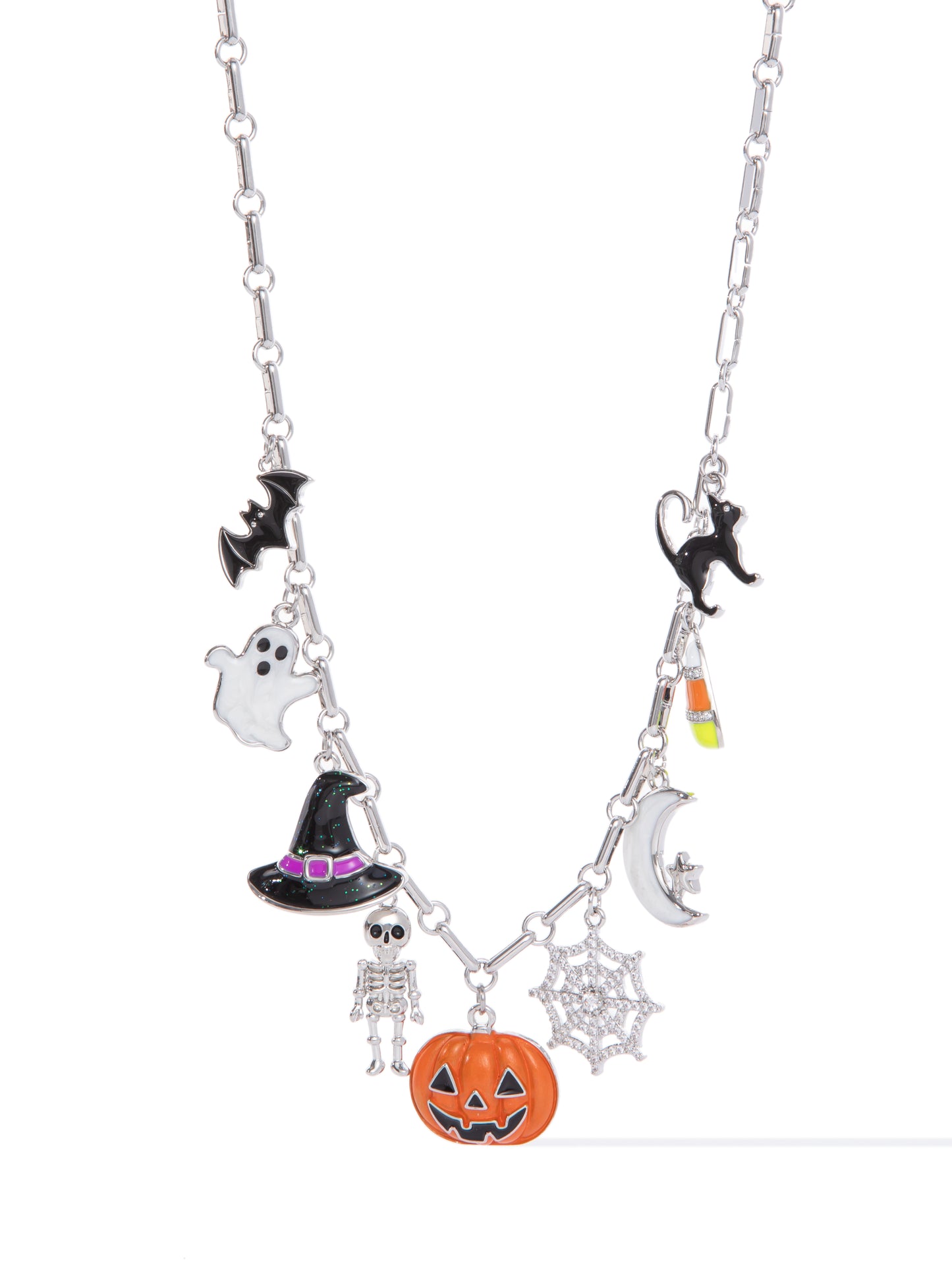 Halloween Tales Charm Necklace