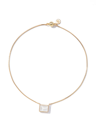 Hawaii Necklace Rectangle - Cotton