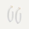 Heidi Earrings - Cloud White