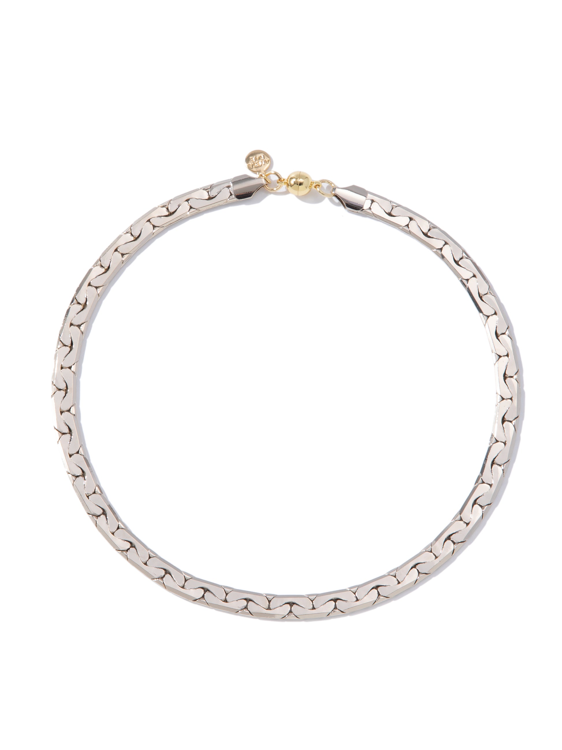 High Hopes Necklace - Metallic Linen