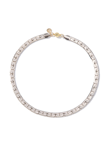 High Hopes Necklace - Metallic Linen