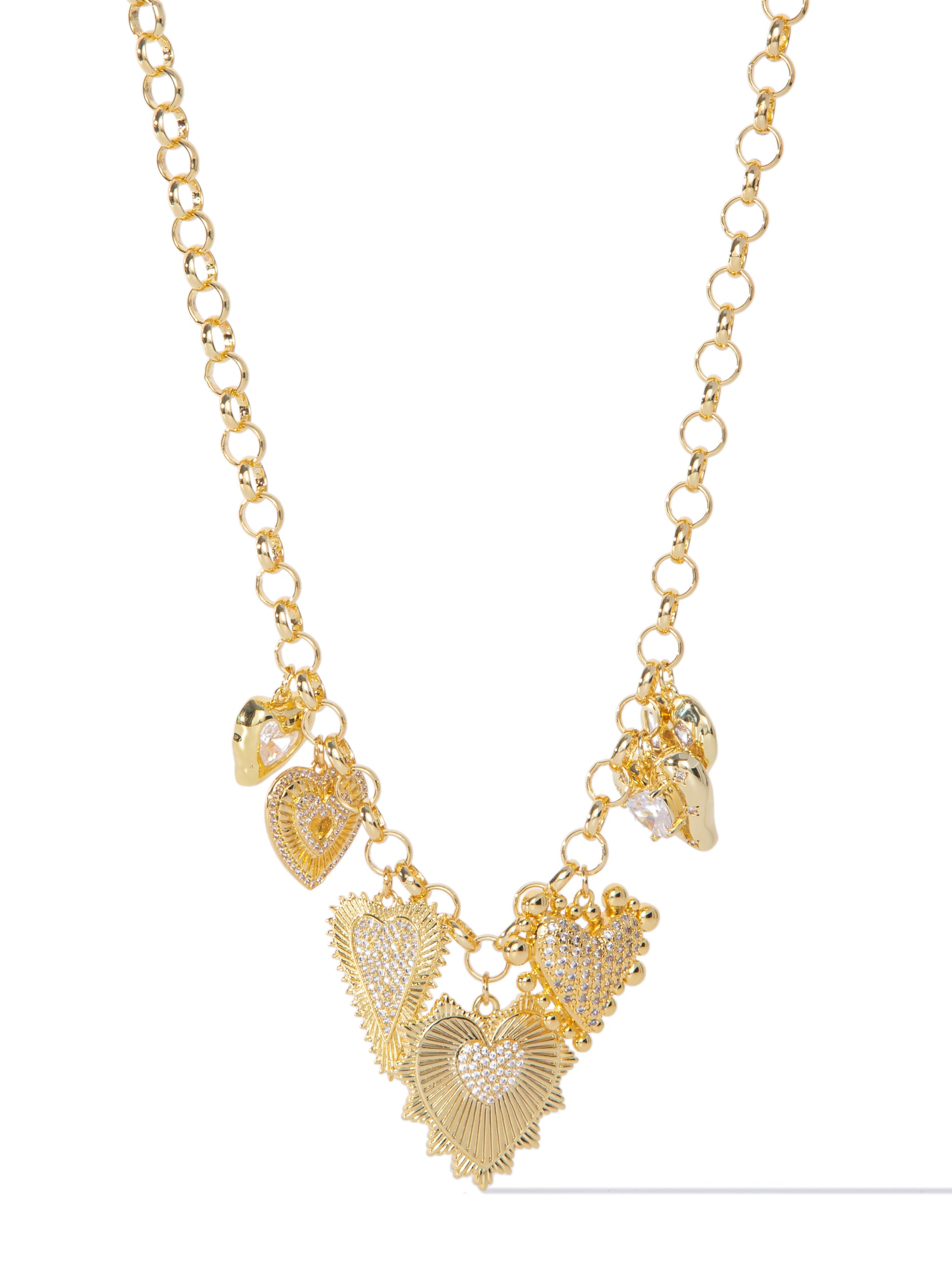 Hooked On Love Charm Necklace