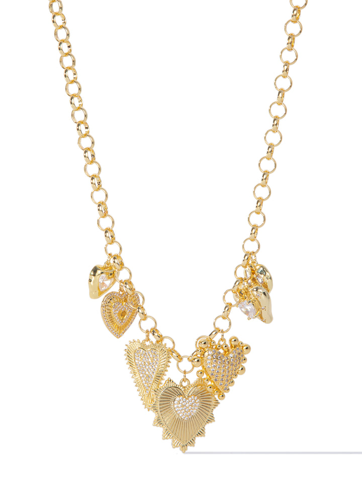 Hooked On Love Charm Necklace