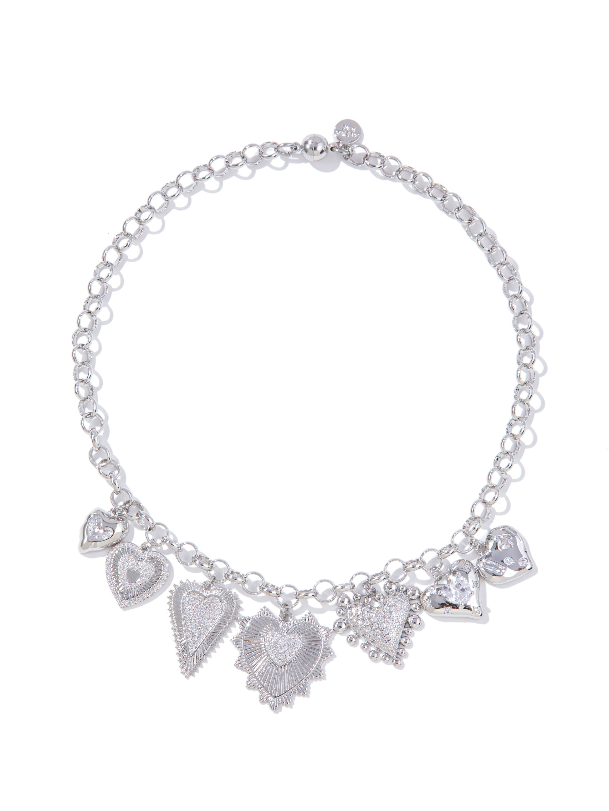 Hooked On Love Charm Necklace