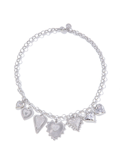 Hooked On Love Charm Necklace
