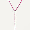 How Sweet It Is Necklace - Metallic Magenta