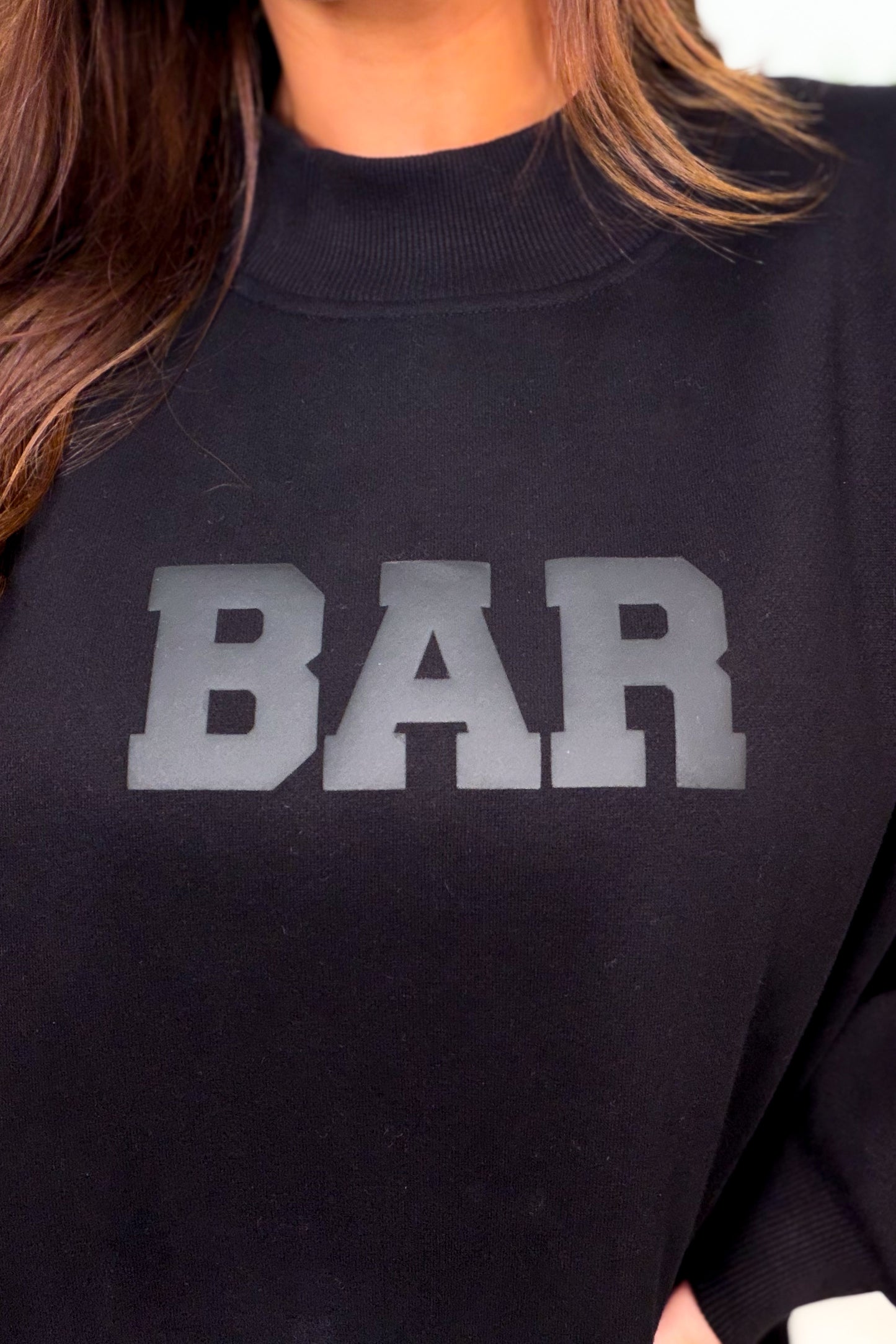 The BAR Essential Sweatshirt - Jet Black