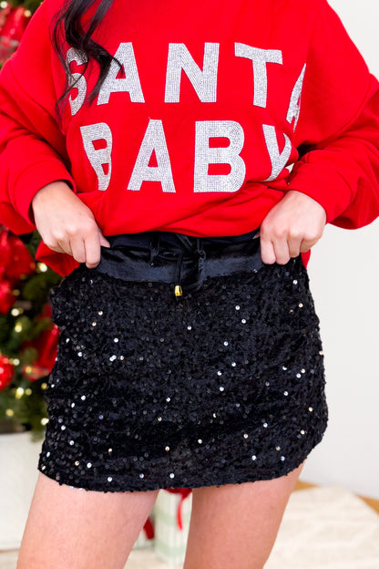 Velvet Hour Sequin Skort - 3 Colors!