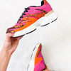 Global Chunky Modern Sneakers - Fuchsia Orange