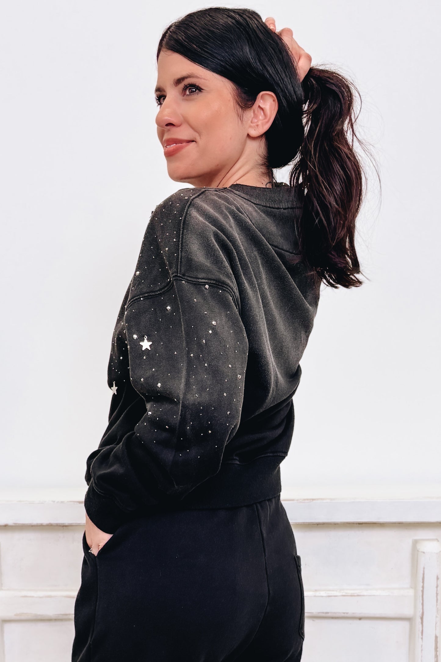 The Stars Are Shining Pullover Top (Bottoms Sold Seperately)