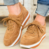 Corky's Jay Walking Sneakers - Tobacco Faux Suede