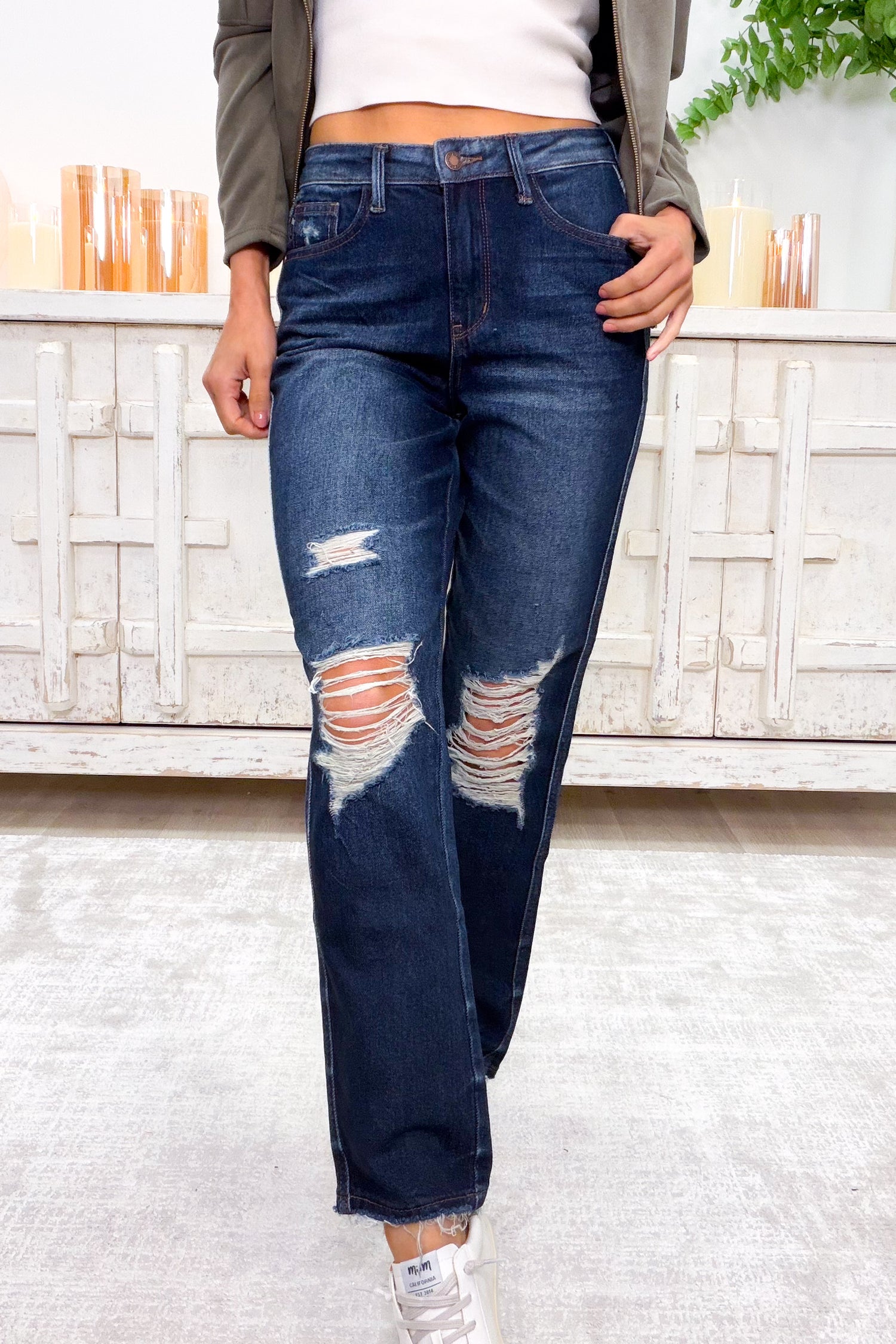 This Rigid Magic Moment By Judy Blue - Straight Jeans