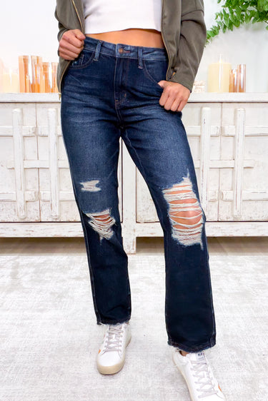 This Rigid Magic Moment By Judy Blue - Straight Jeans