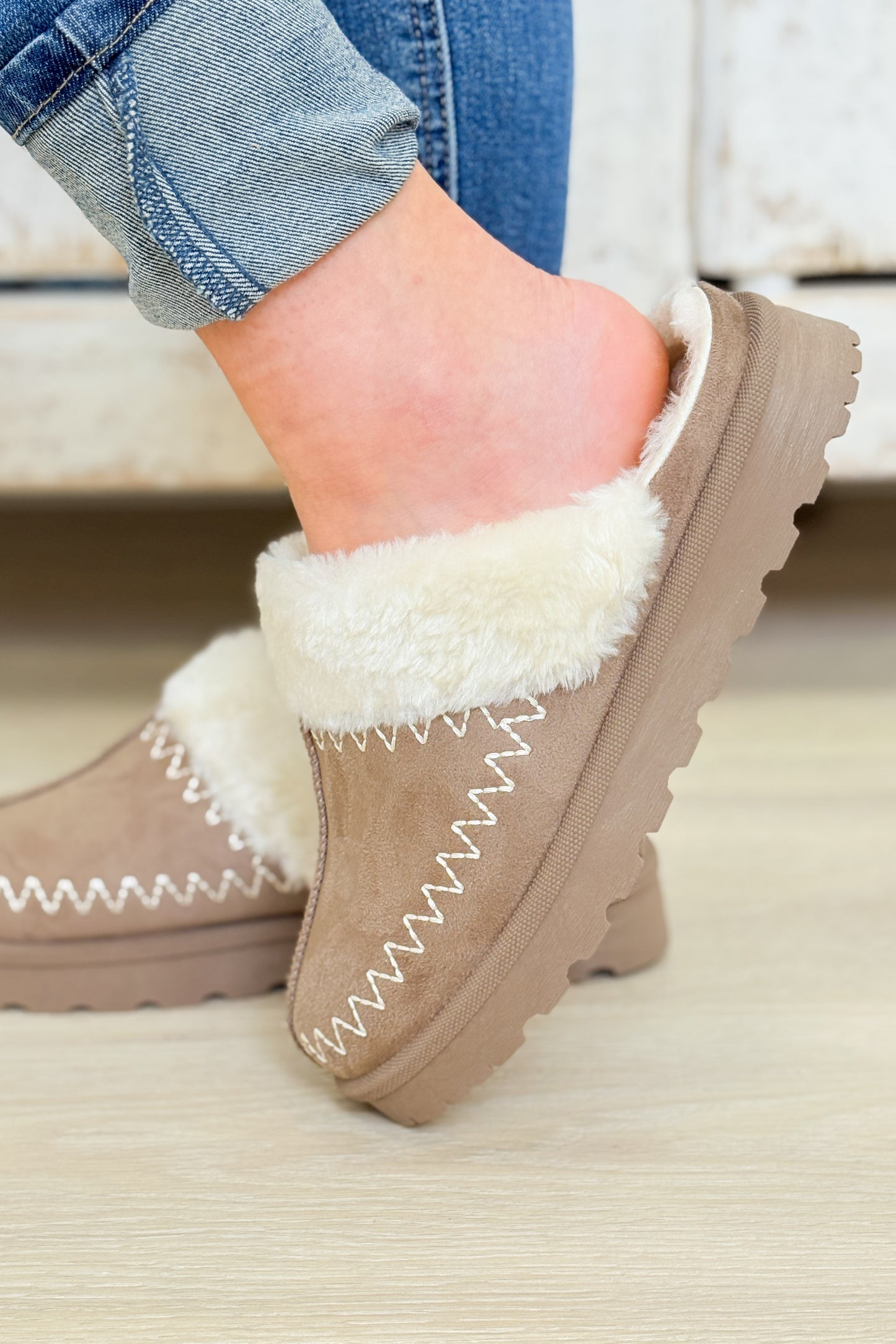 Zora Slip On Shoes - Taupe