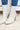 Mover Pointed Toe Ankle Booties - Off White