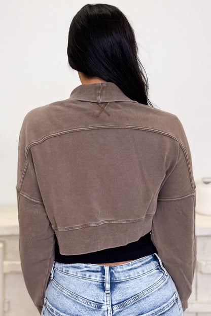 Gotta Be Quick Cardigan Top - 2 Colors!