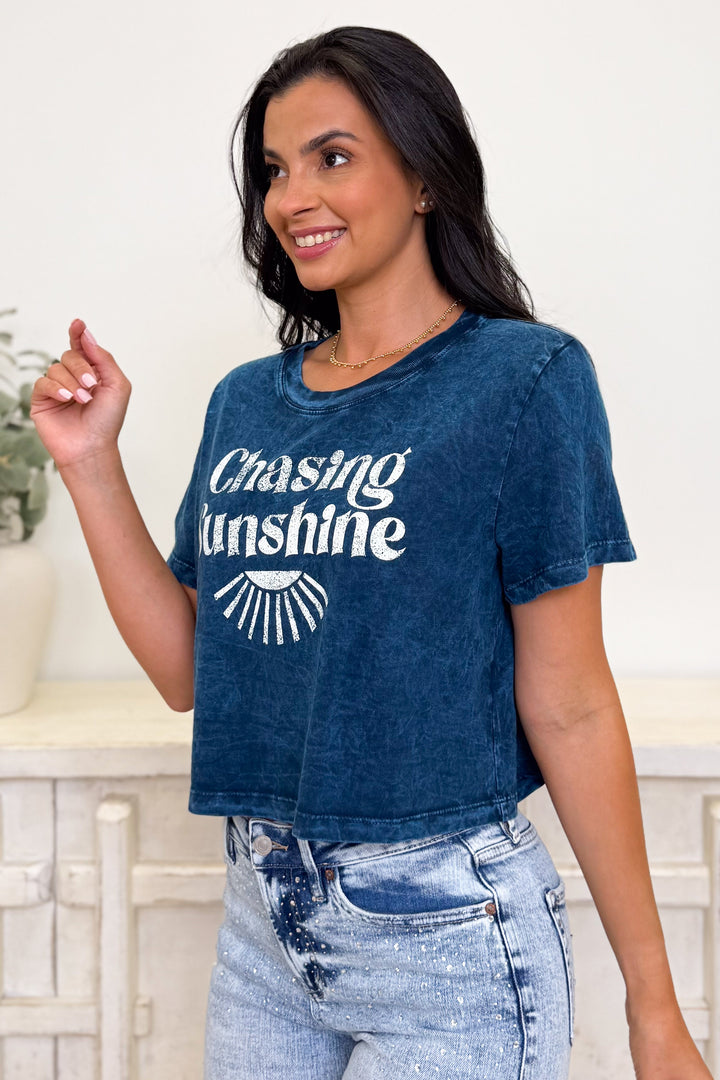 Chasing Sunshine Graphic Tee - 3 Colors!