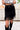Howdy Honey Suede Fringe Skirt - Black