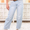 Seamed To Shine By Flying Monkey - High Rise Barrel Jeans